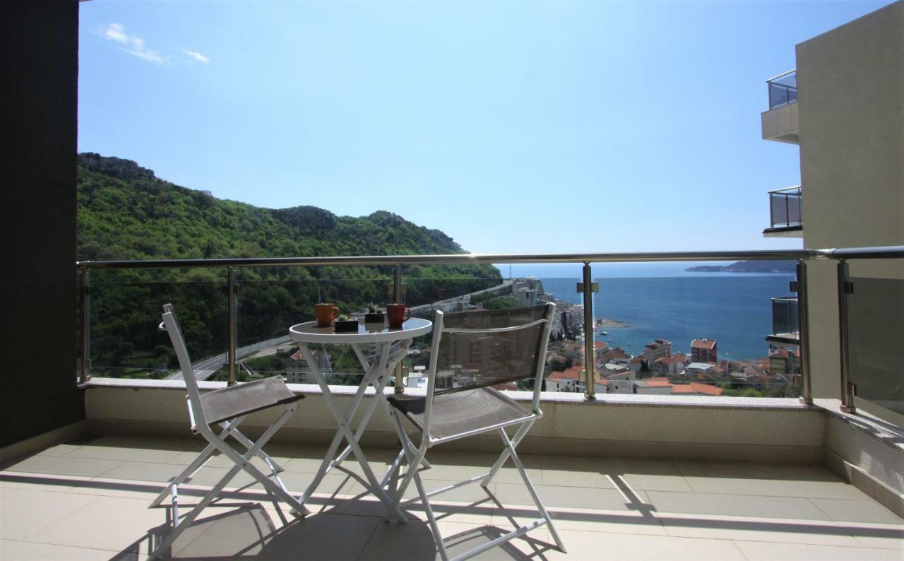 Amazing Sea View Apartment Zatvoren Budva Exterior photo